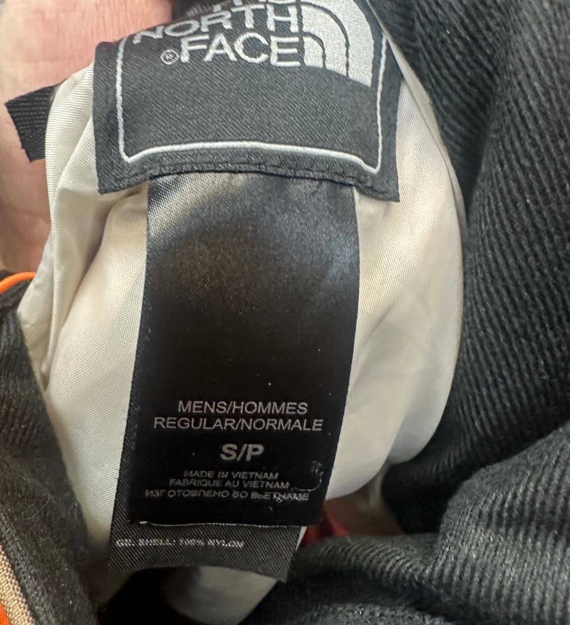 노스페이스 고어텍스 XCR 오렌지바람막이 S 상품이미지3