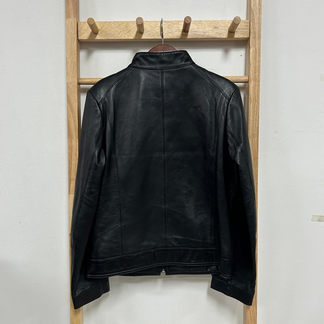 RAPISARDI 가죽 빈티지 가죽 자켓 상품이미지5