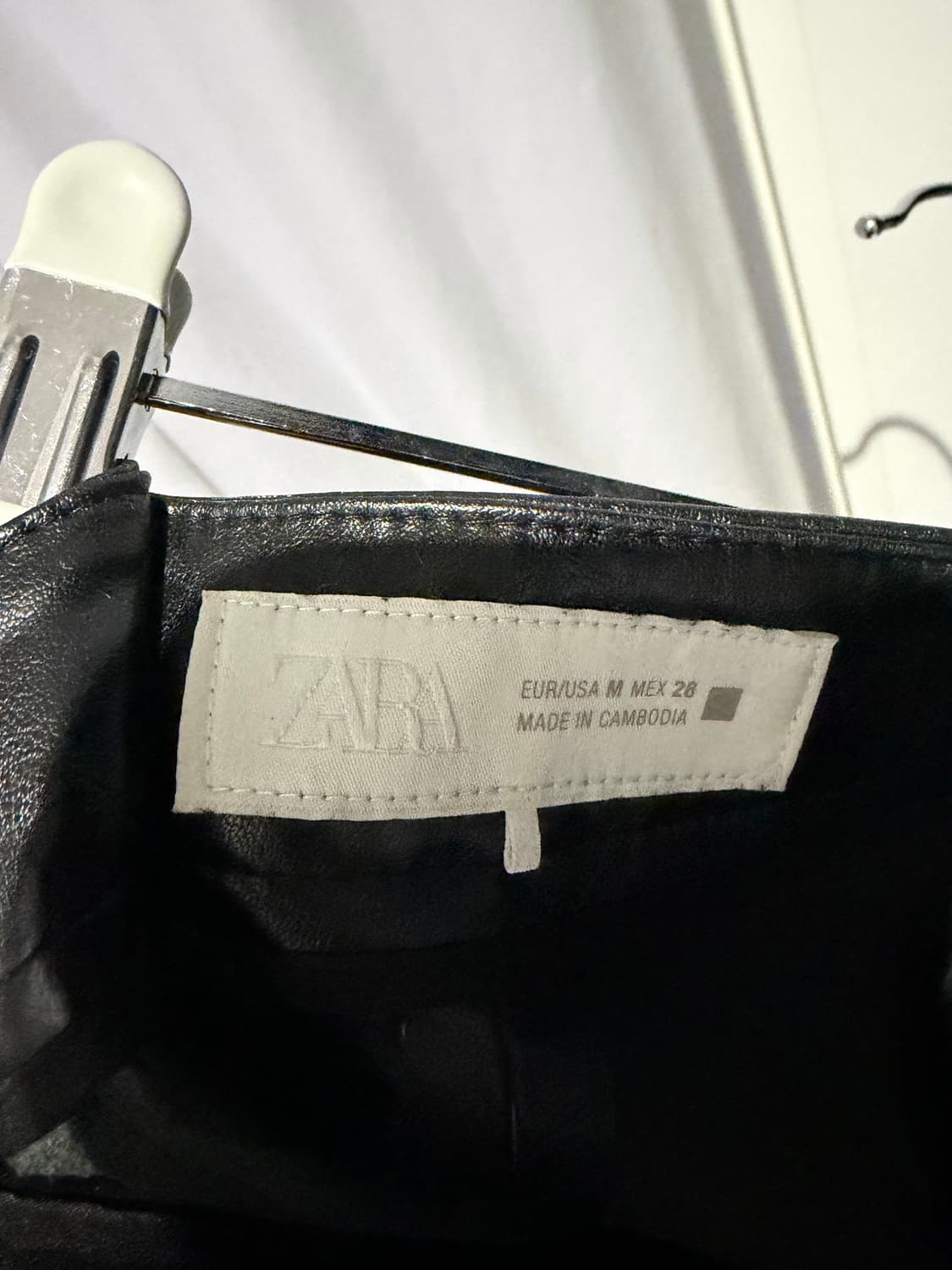 ZARA 레더팬츠 상품이미지3