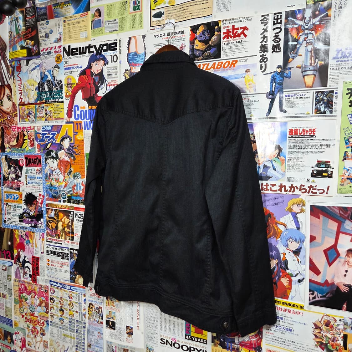 JPN 펑크 락시크 블랙 셔츠 자켓 상품이미지6