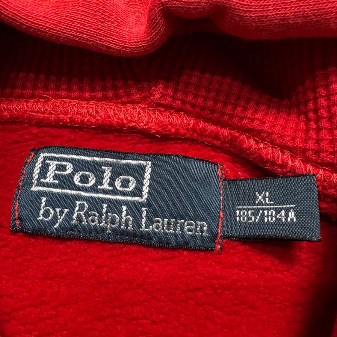 Name : 폴로 랄프로렌 레드컬러 오버핏 후드티 :)  상품이미지3