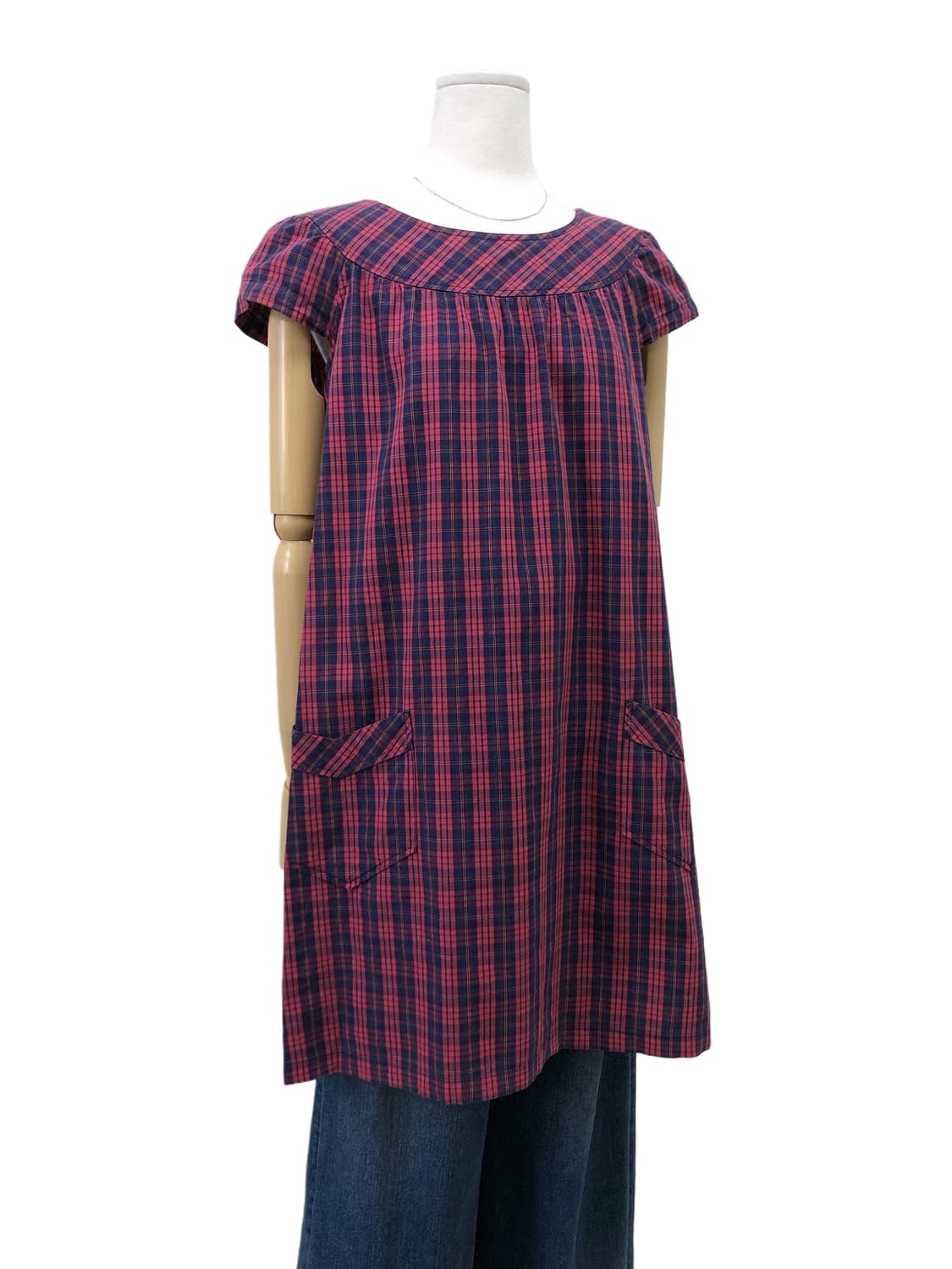 A.P.C. 아페쎄 체크 원피스 상품이미지3