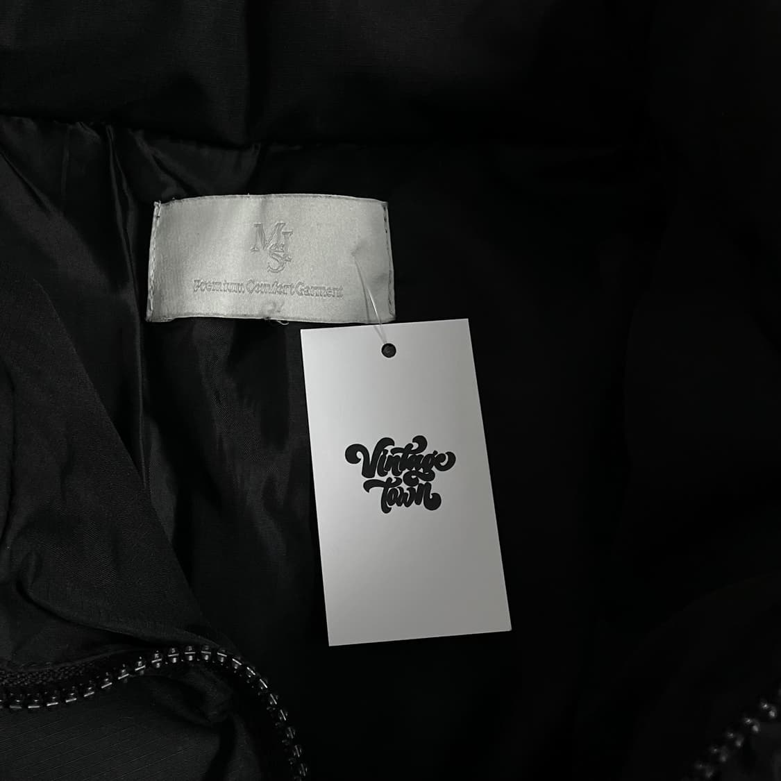 무드인사이드 미니멀 푸퍼 패딩 점퍼 블랙o 4337 상품이미지6