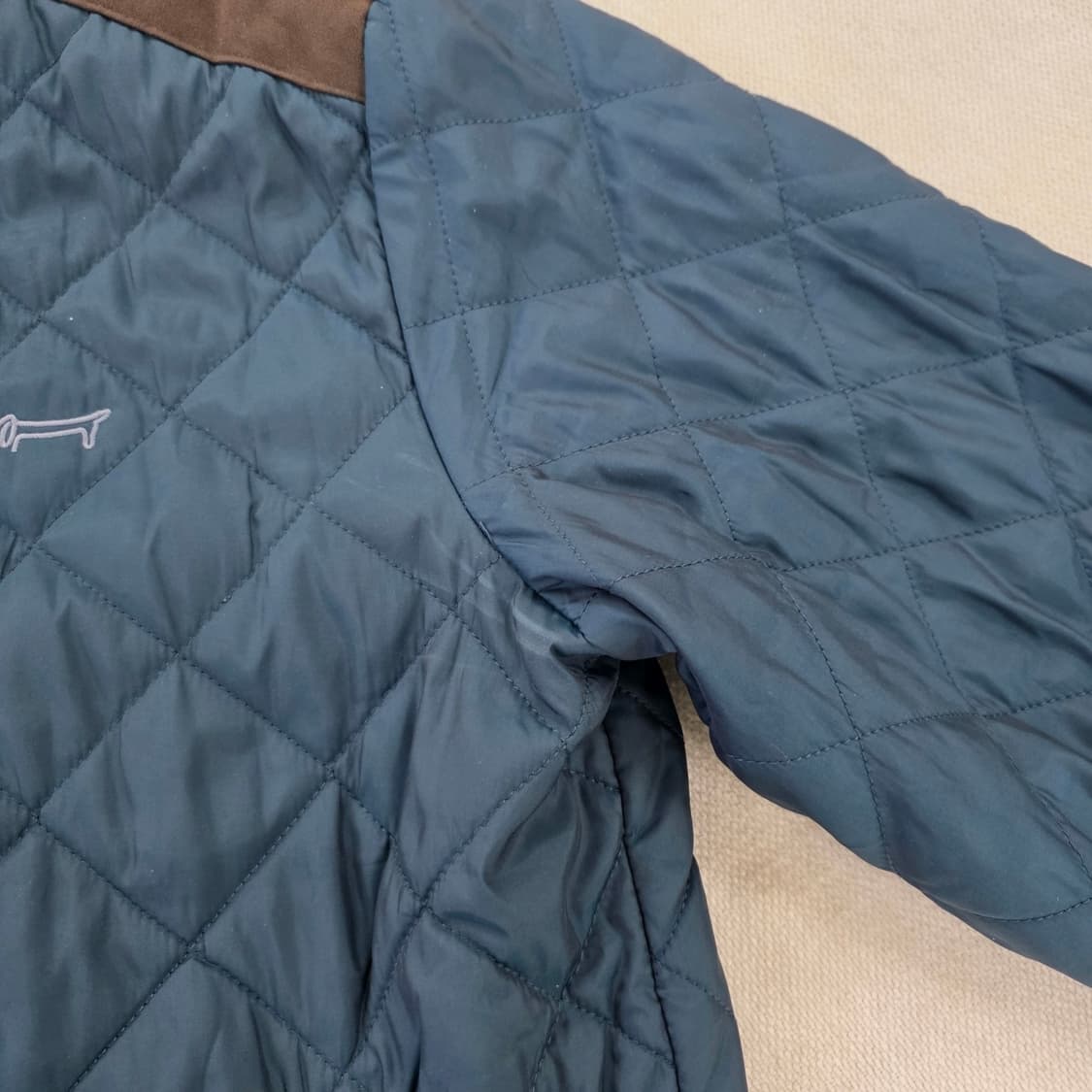 100 루이까스텔 퀄팅 누빔 자켓 0225J 상품이미지5