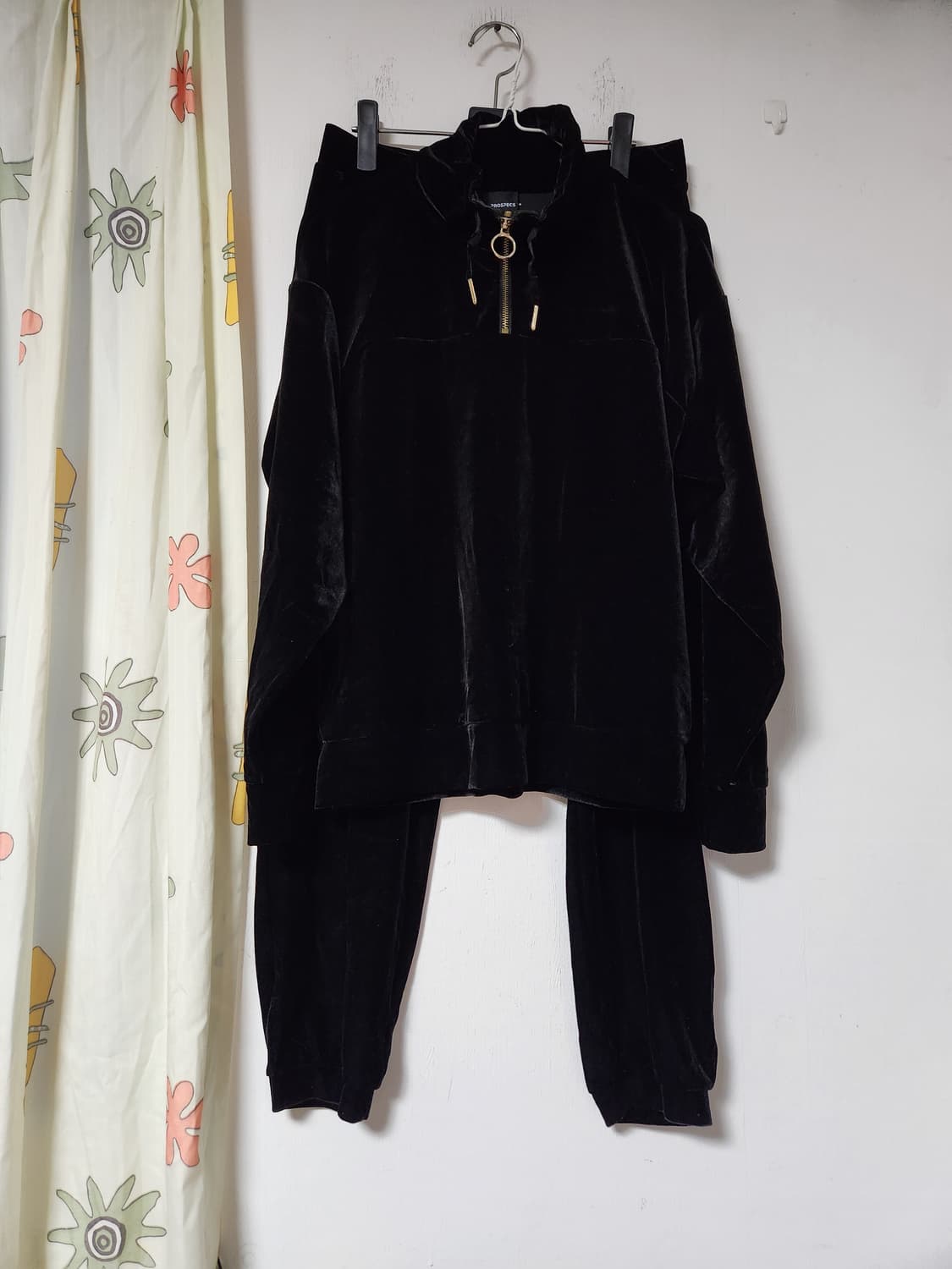 프로스펙스 블랙 벨벳 트레이닝복 세트95/80(L) 상품이미지1