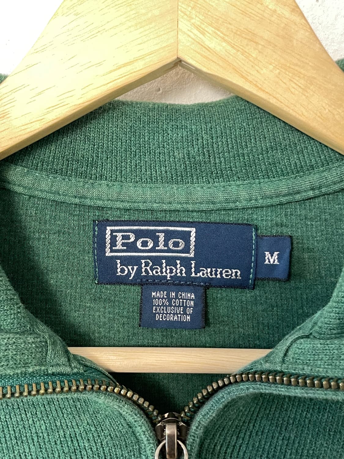 폴로 반집업 니트  상품이미지4