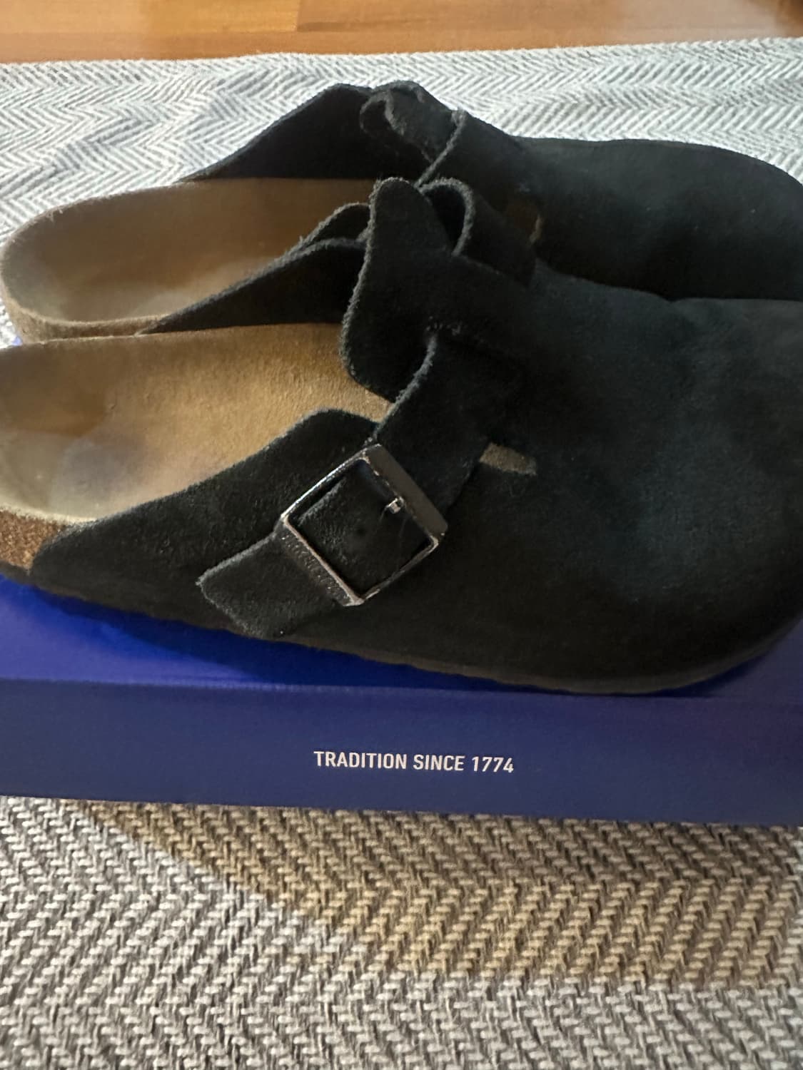 버켄스탁 보스턴 블랙 270 42 상품이미지1