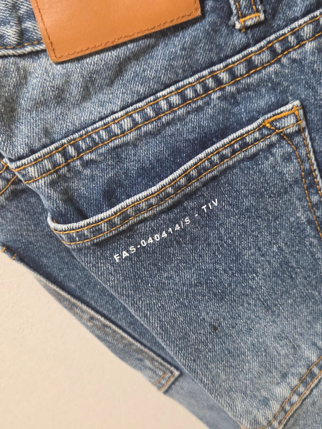 페이탈리즘 중청 데님 상품이미지2