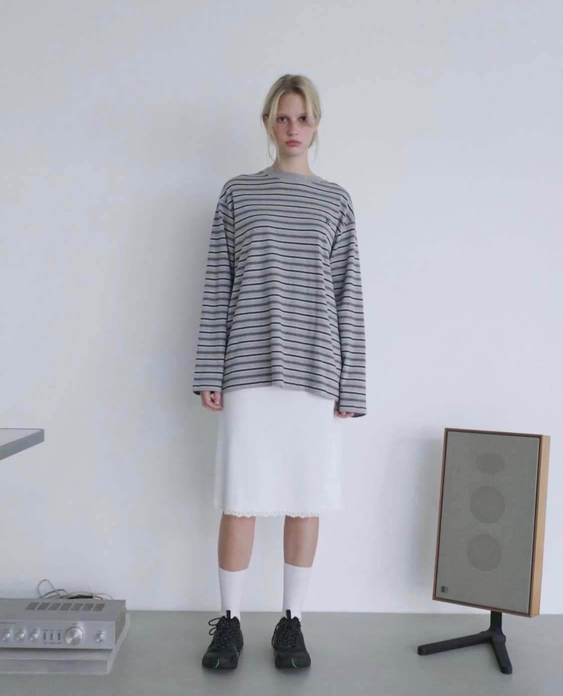 로우클래식 스트라이프 롱슬리브 M 상품이미지1