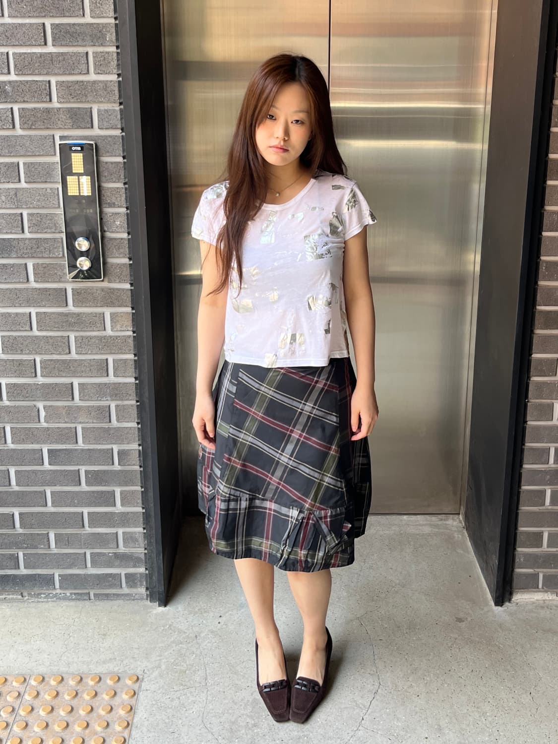 센소유니코 아플리케 스커트 상품이미지5