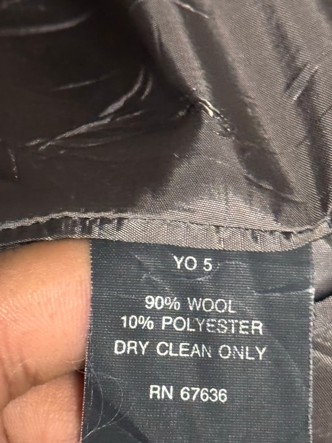 입생로랑 캐나다 하운즈투스 체크 울 자켓 상품이미지6