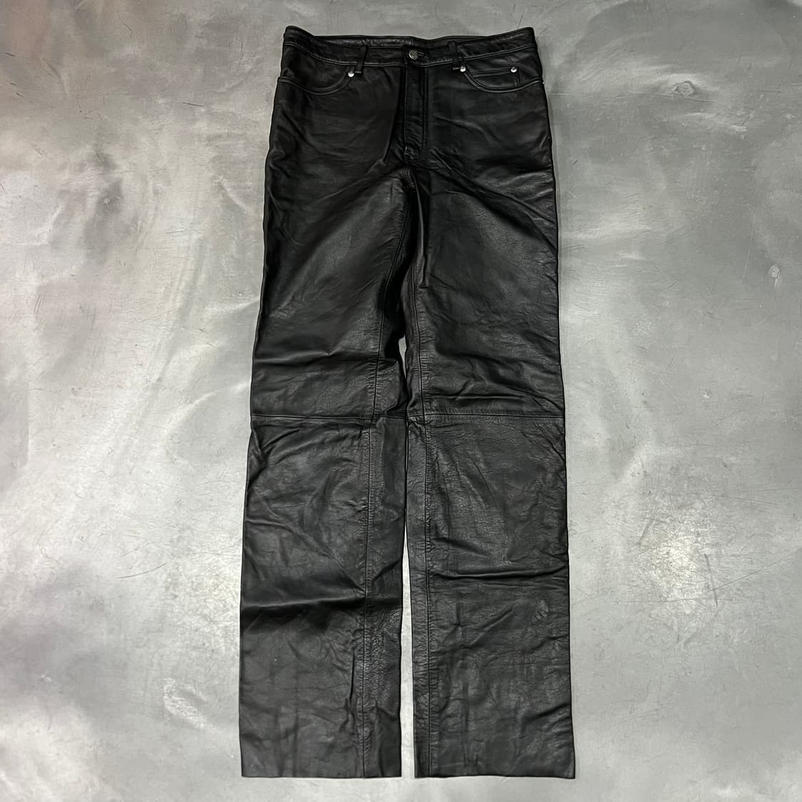  할리데이비슨 레더 바이커 팬츠 y15282 상품이미지1