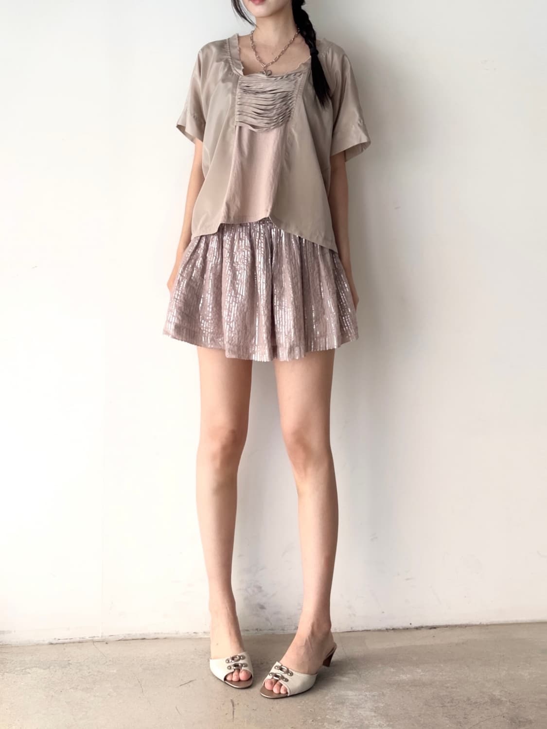 Front trimming glossy top  상품이미지5