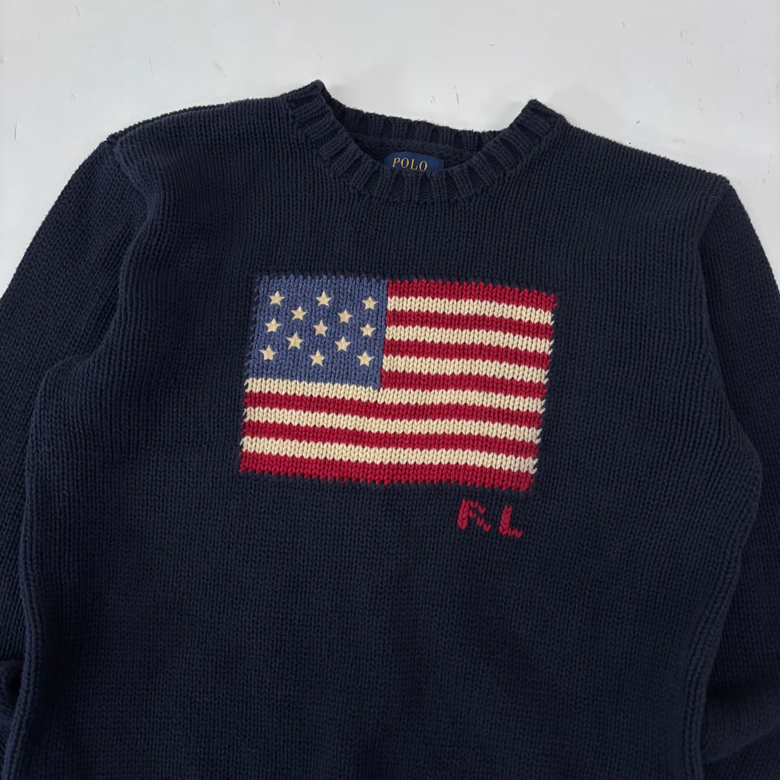 폴로 성조기 니트 상품이미지4