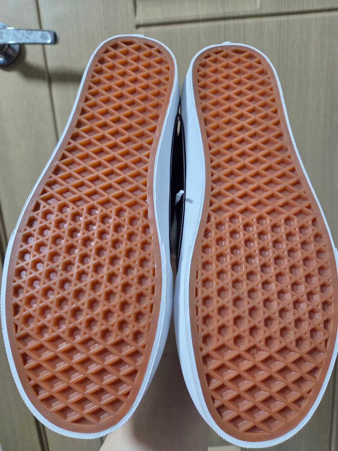 올드스쿨(캔버스) - 블랙:트루 화이트 새상품급 상품이미지5