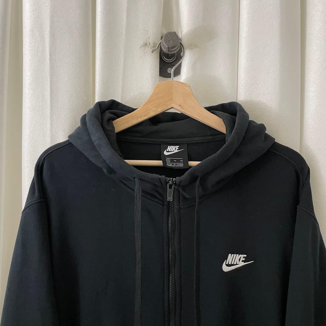 나이키 블랙 후드집업 상품이미지3