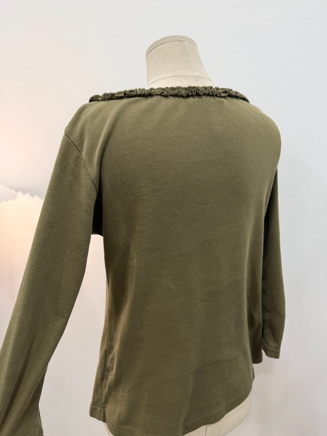 olive whipser frill long sleeve 상품이미지7