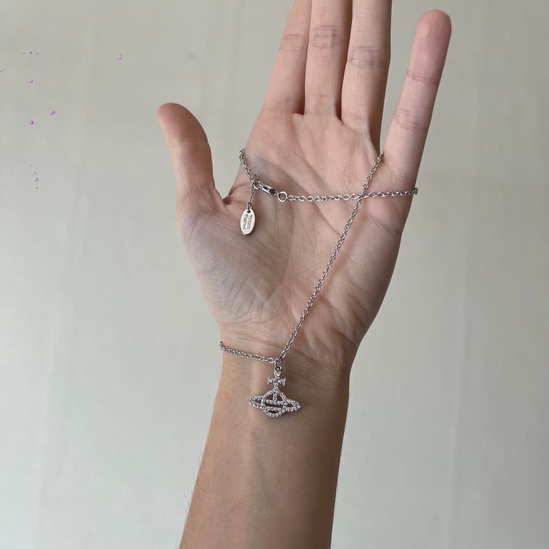 비비안웨스트우드 칼리오페 네크리스 실버 상품이미지3