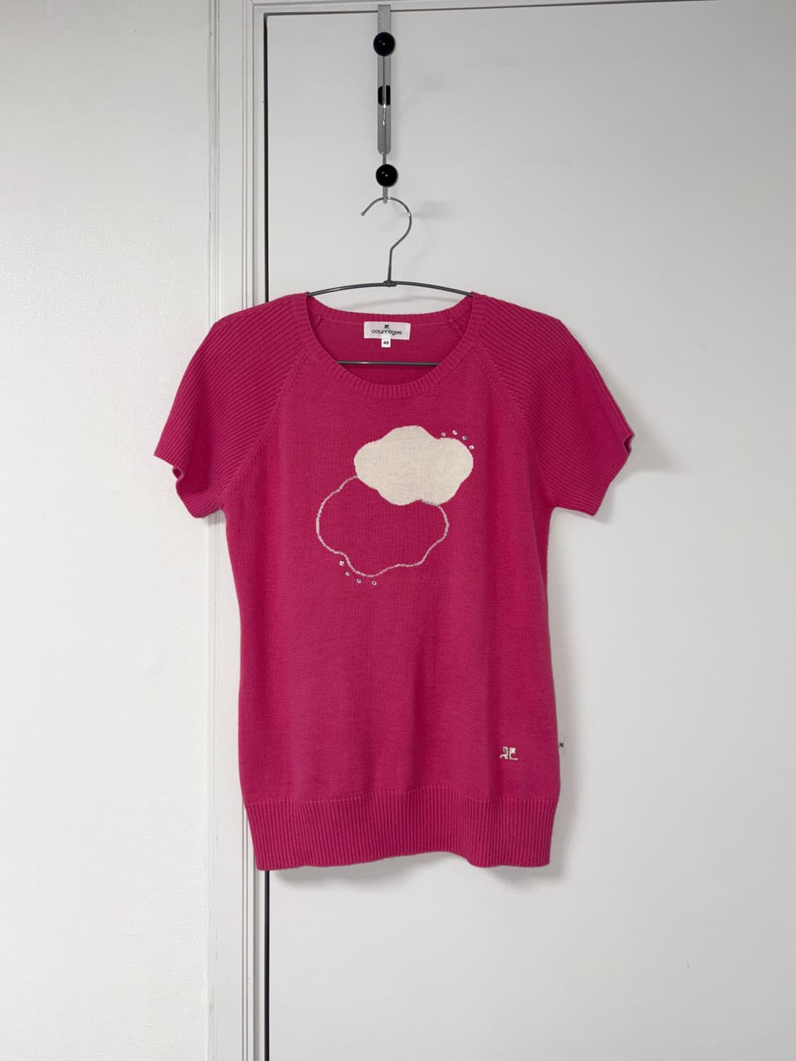 Courreges 꾸레쥬 반팔 니트 상품이미지1