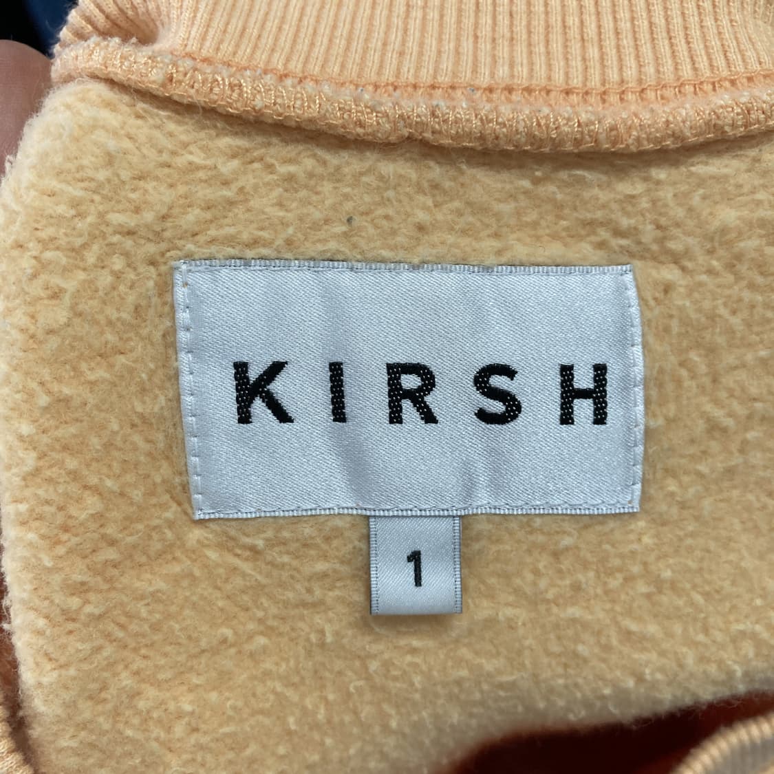 키르시 여성 맨투맨 살구 1사이즈  상품이미지4