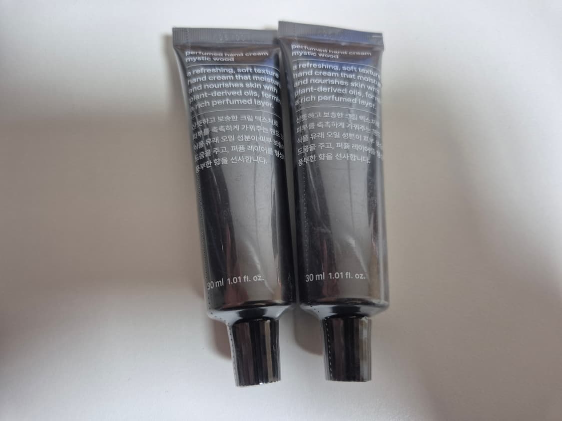 (미개봉) 무탠다드 퍼퓸드 핸드크림 미스틱 우드 30ml 2개 상품이미지1