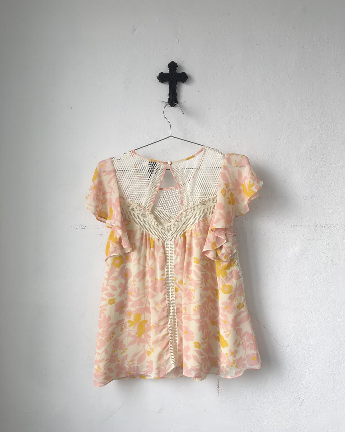 Layer mixed point top 상품이미지3