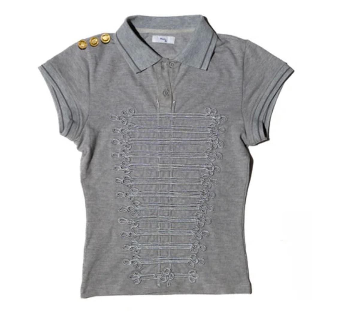 Praying MARCHING BAND POLO GREY 나폴레옹 pk 상품이미지2