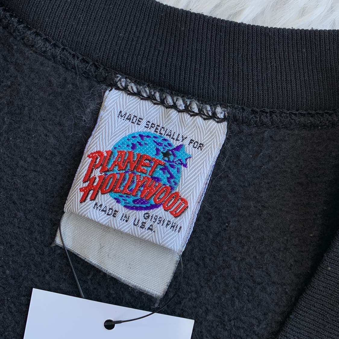 90's 미국 빈티지 PLANET HOLLYWOOD 기모 맨투맨 1772 상품이미지4