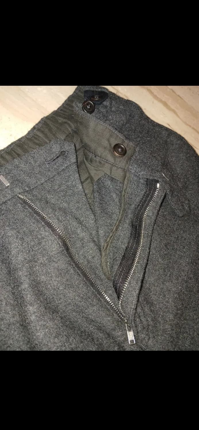 CAMOSHITA WAIST BAND WOOL EASY PANTS 상품이미지2