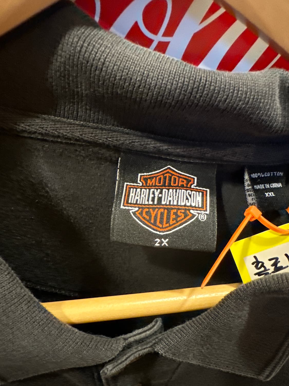할리데이비슨 2xl 카라 롱슬리브 상품이미지4