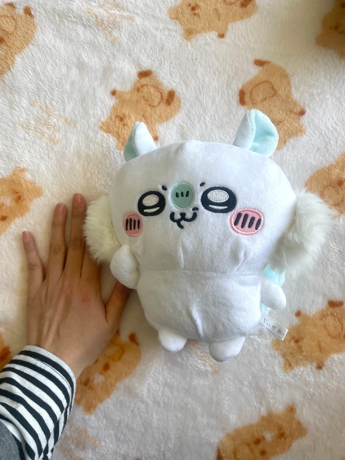 먼작귀 chiikawa 모몽가 보이스 인형 🤍🩵 상품이미지3