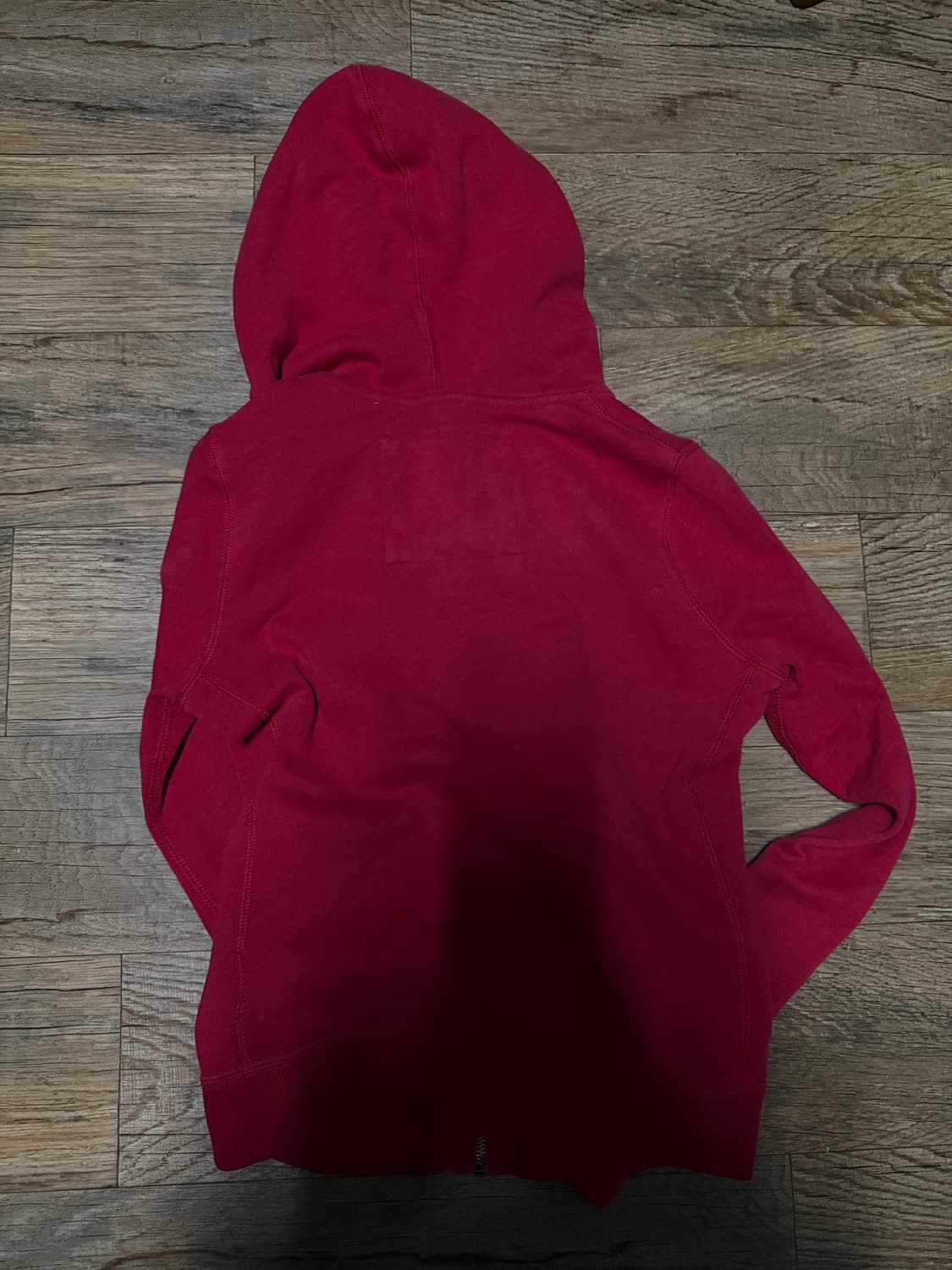 아베크롬비 레드 후드집업 상품이미지2