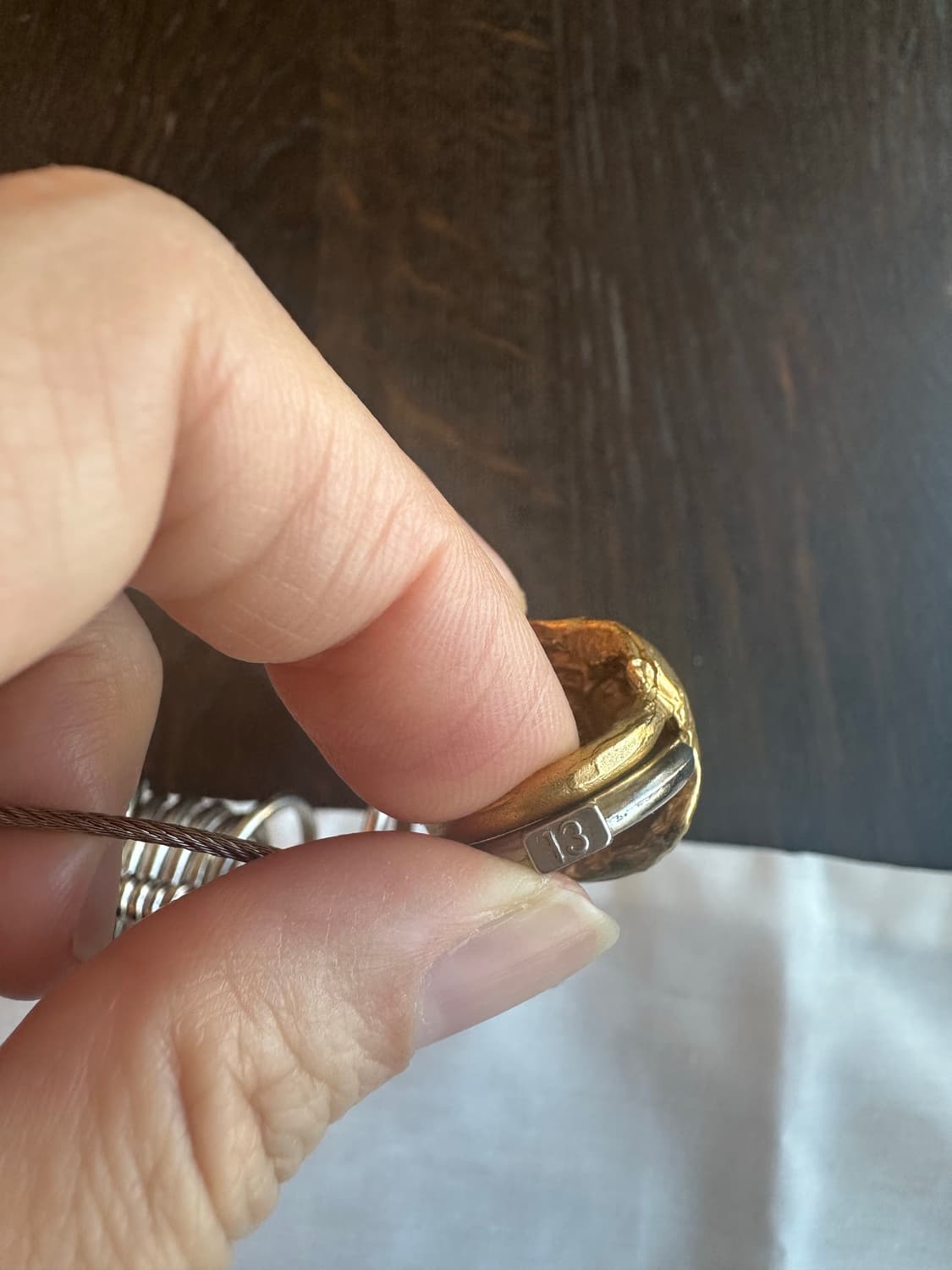 알리기에리 Alighieri 골드 링 XS 새제품 상품이미지5