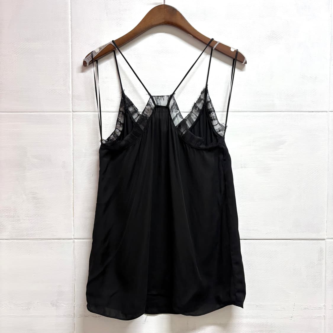 Massimo Dutti 마시모 뚜띠 블랙 레이스 슬립 나시 34 상품이미지5