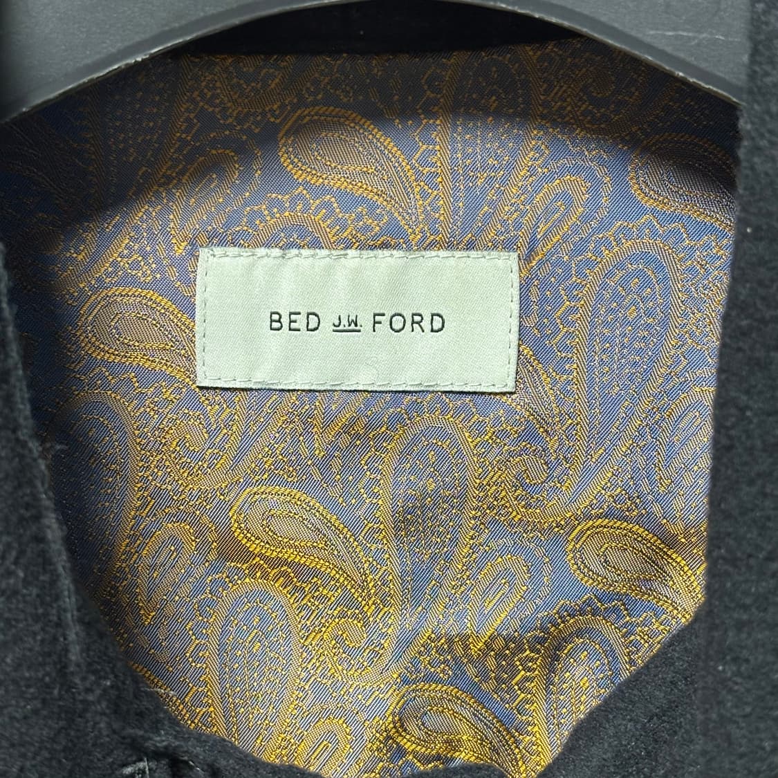 0) BED J.W. FORD 23AW 머플러 블루종 상품이미지3