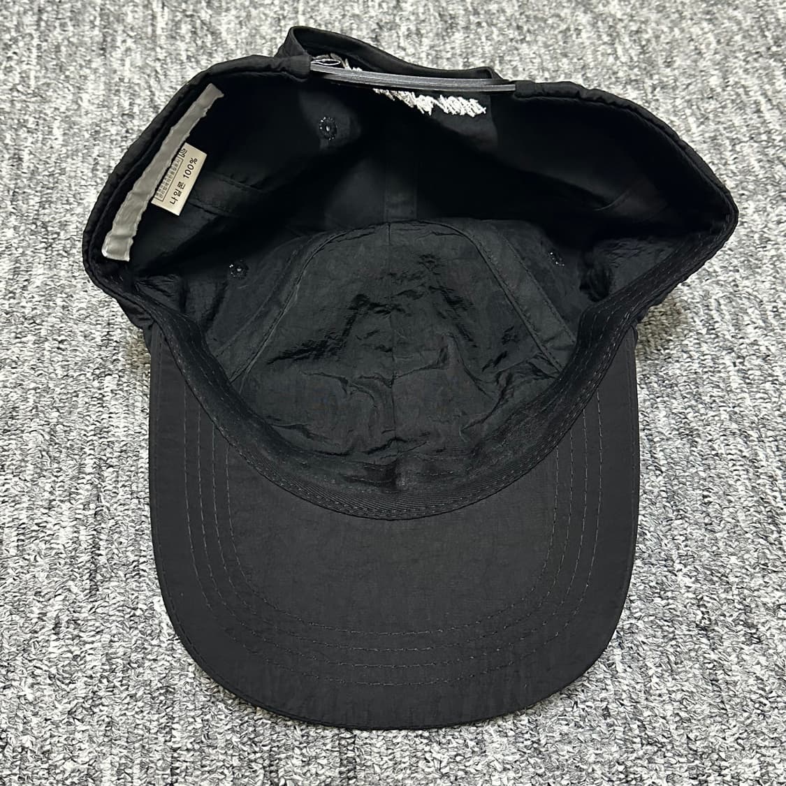 에스이오 seo 모자 볼캡 블랙 상품이미지2