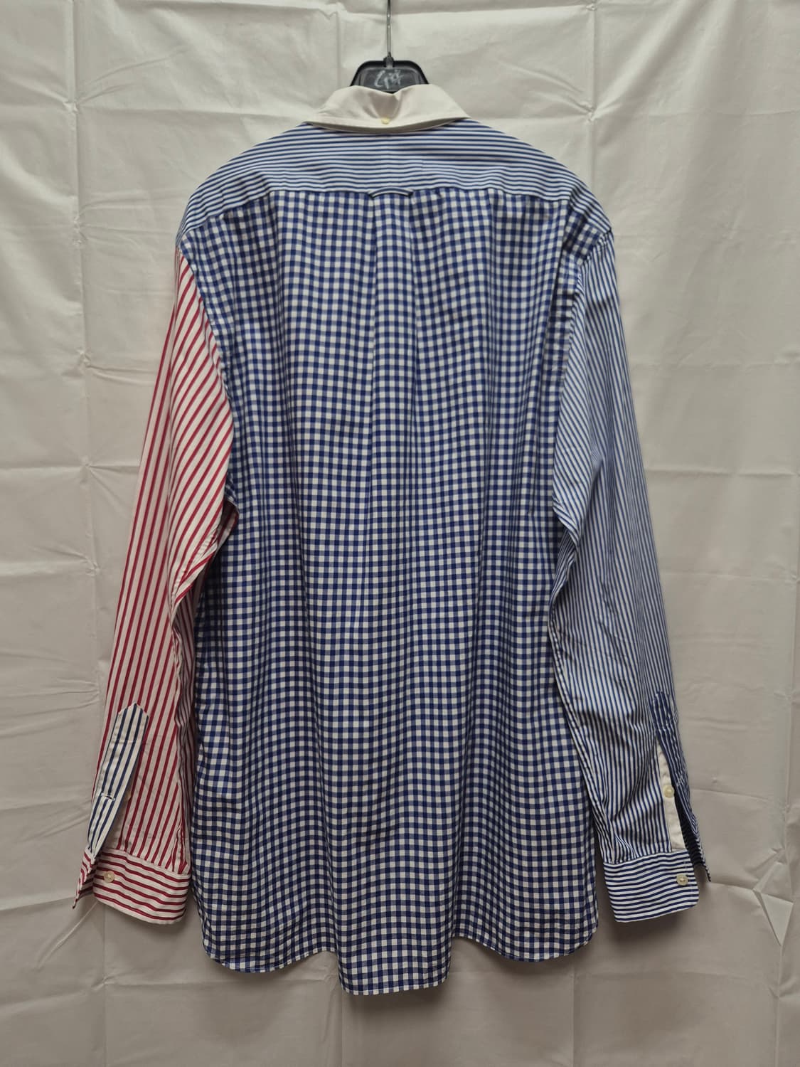 폴로 컬러블락 셔츠 상품이미지5