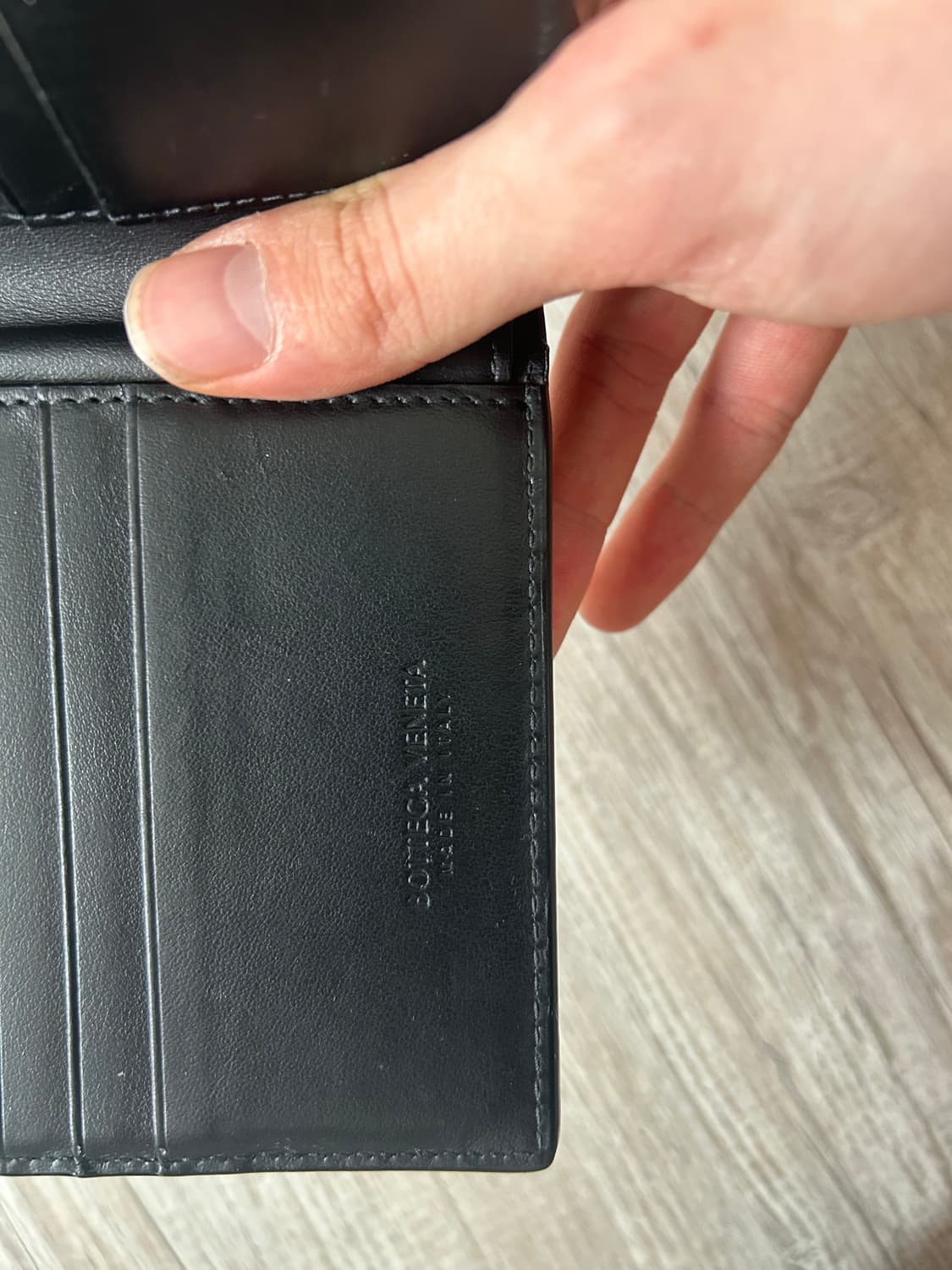 [25년/5월] 보테가베네타 반지갑 블랙 풀구성 상품이미지6