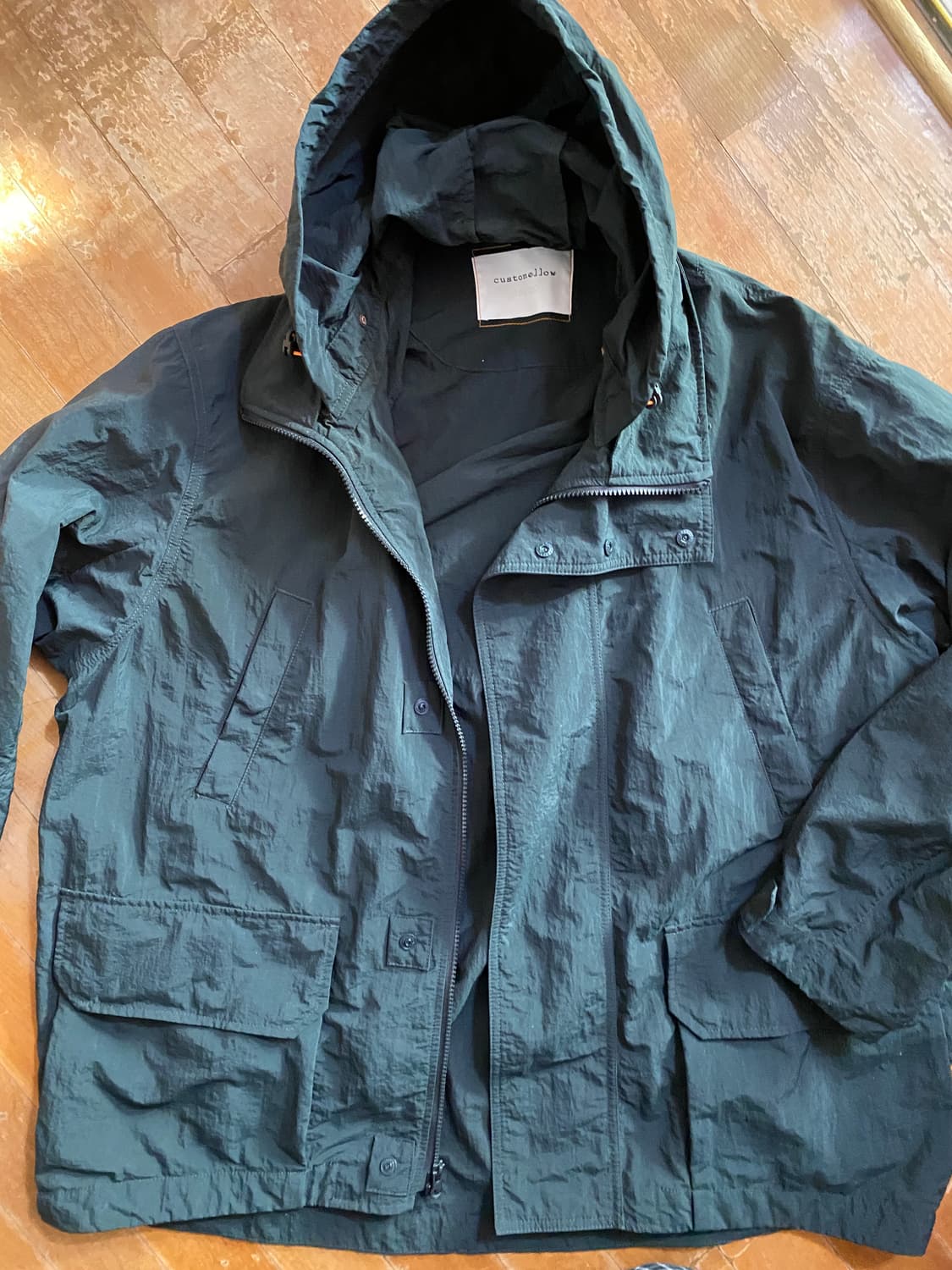 커스텀멜로우 다크그린 바람막이 자켓 38/00 (105) 상품이미지3