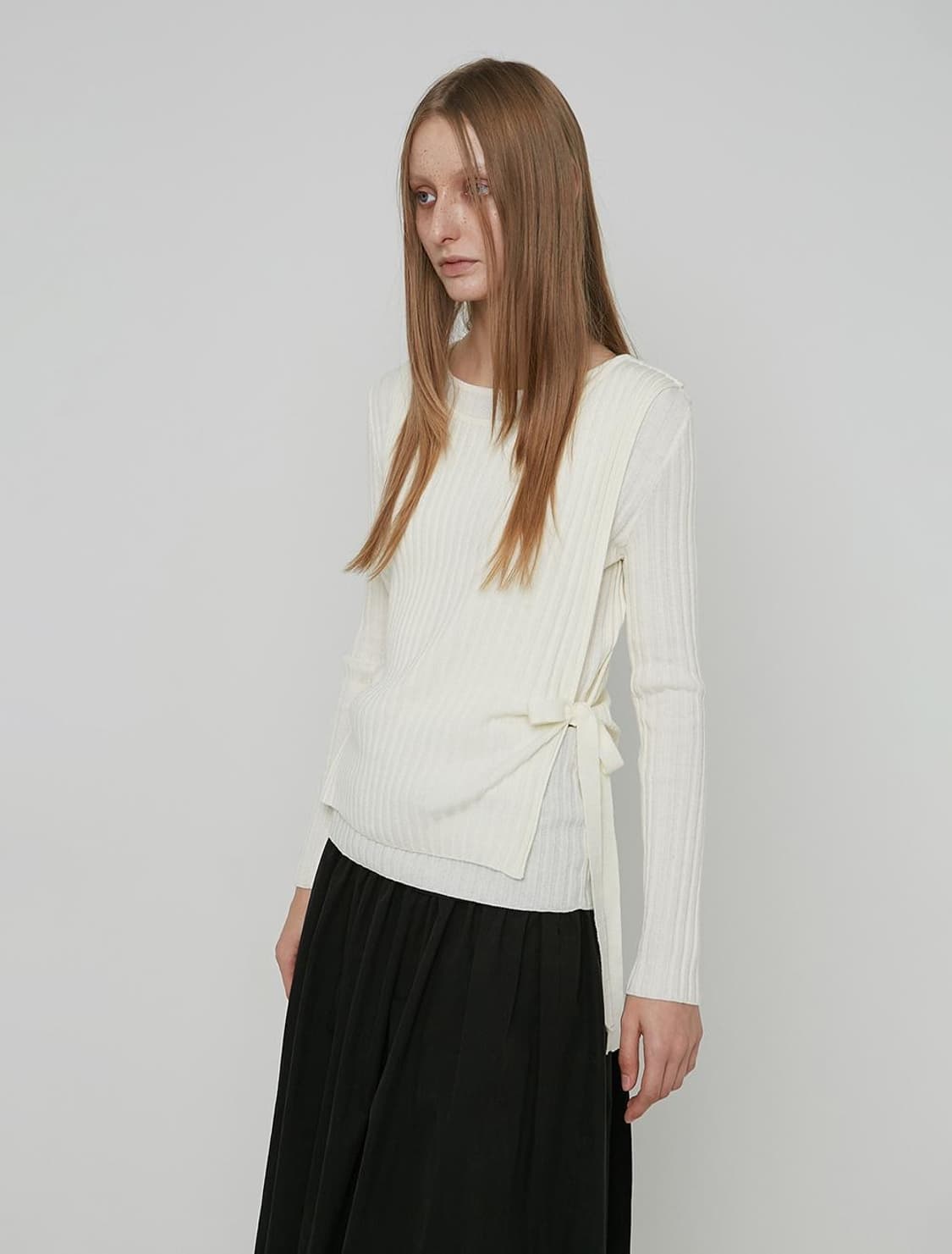 로우타이드 레이어드 니트 새상품 상품이미지4