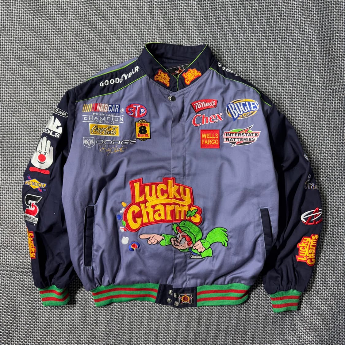 레이싱 자켓 퍼플 ( XL/OLD-8007 ) 상품이미지1