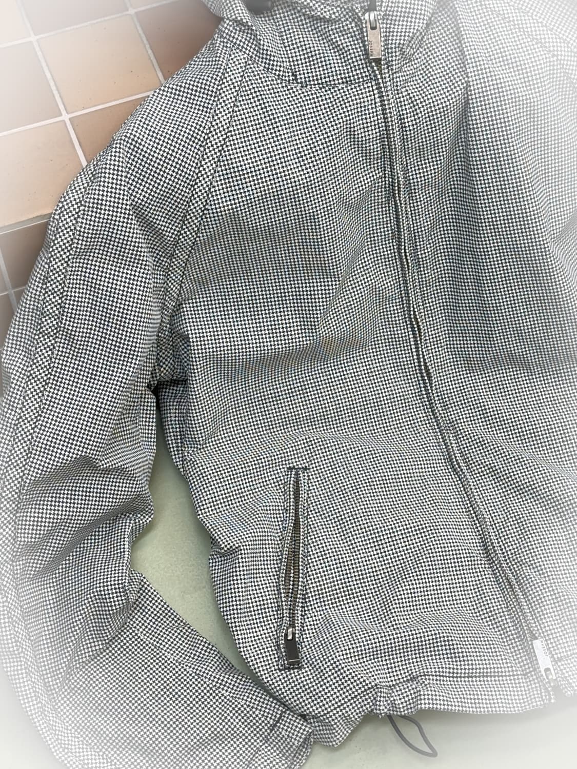 joseph check 2way zip windbreaker 상품이미지2