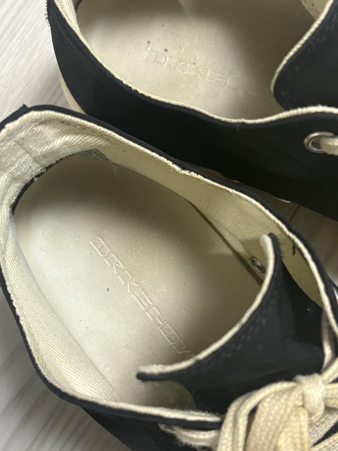 릭오웬스 다크쉐도우 컨버스 로우 41.5 상품이미지2