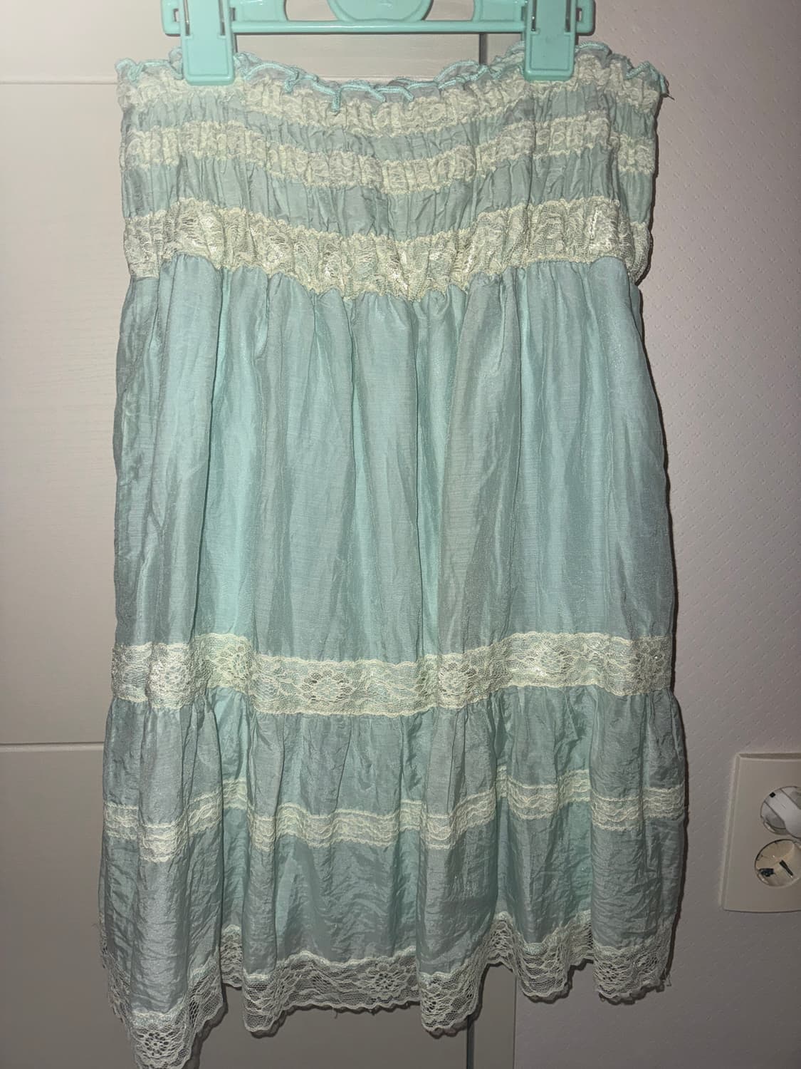 y2k 레이스 로맨틱 탑 상품이미지2