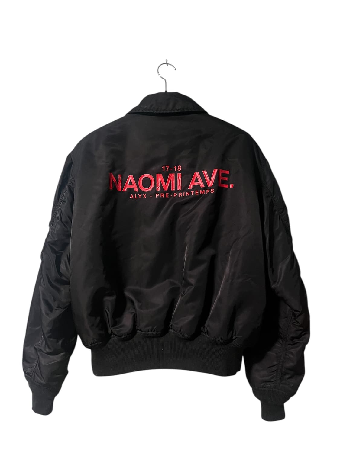 [XL] 알릭스 나오미 cwu 봄버 자켓 블랙 상품이미지1