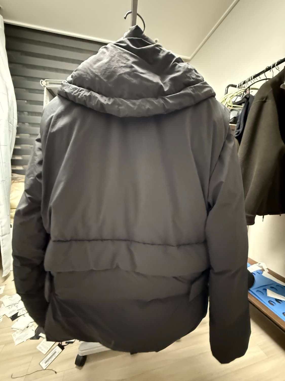 시스템옴므 구스다운 팔 분리 패딩 100사이드 상품이미지2