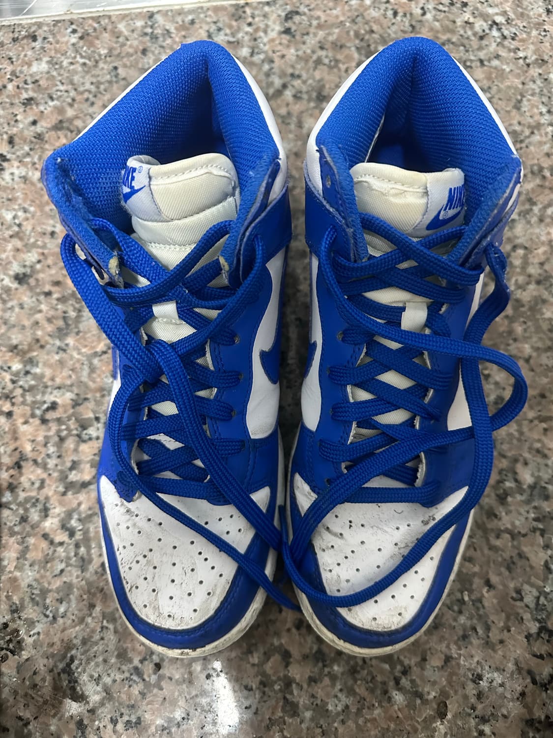 나이키 덩크 하이 레트로 게임 로얄 240 크림구매 상품이미지4
