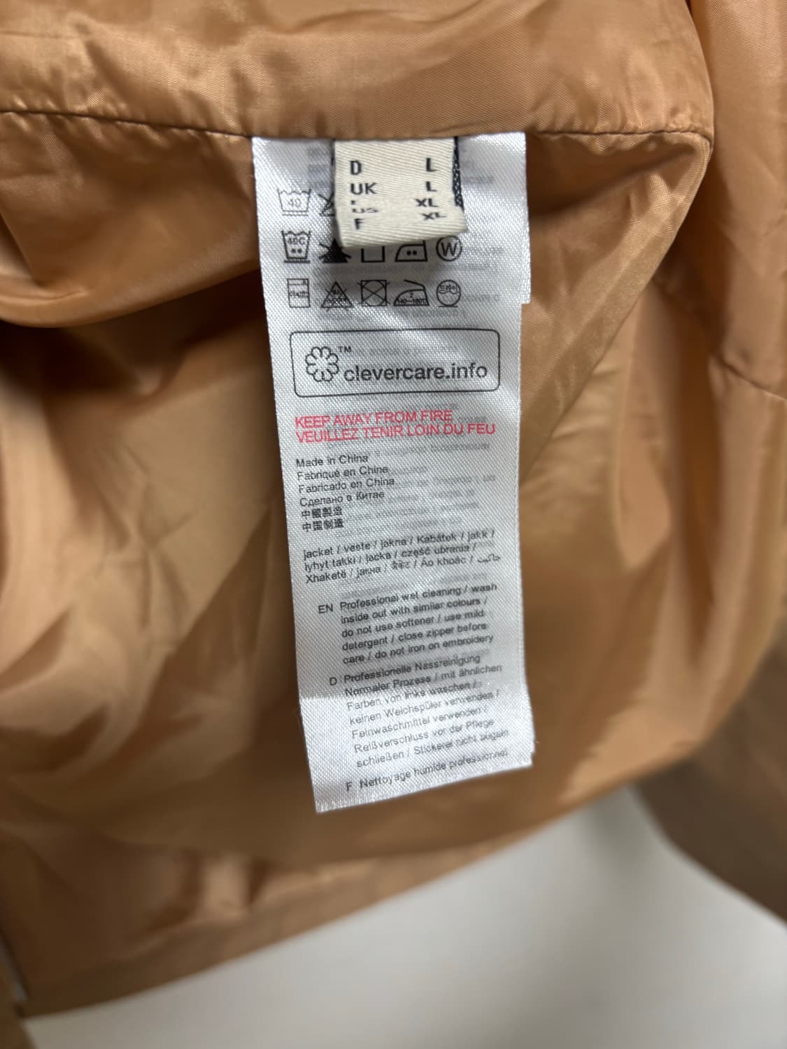 ESPRIT X Rest & Recreation 베이지 필드 자켓 상품이미지6