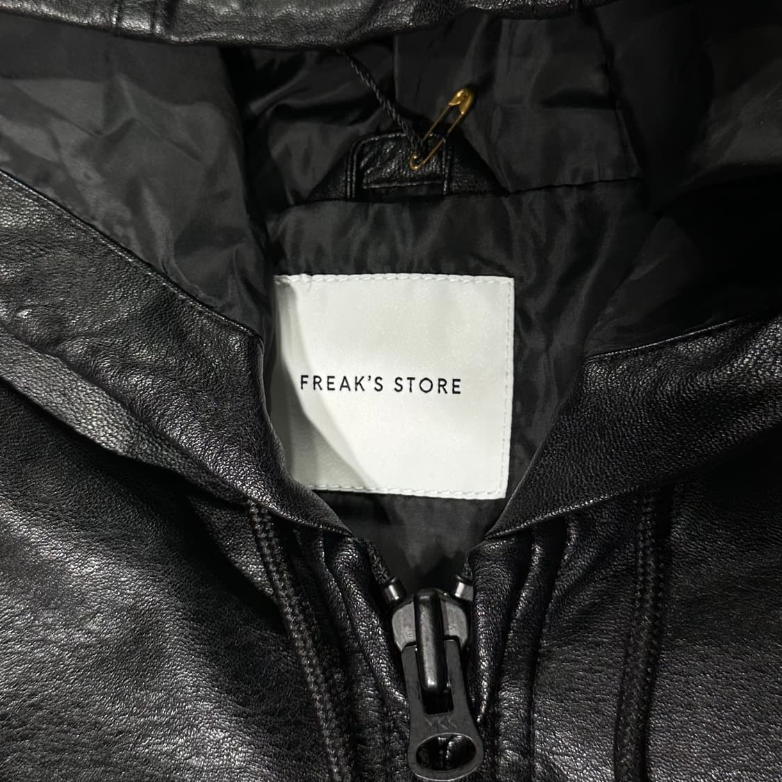 프릭스스토어 레더 후드집업 (L) 상품이미지7