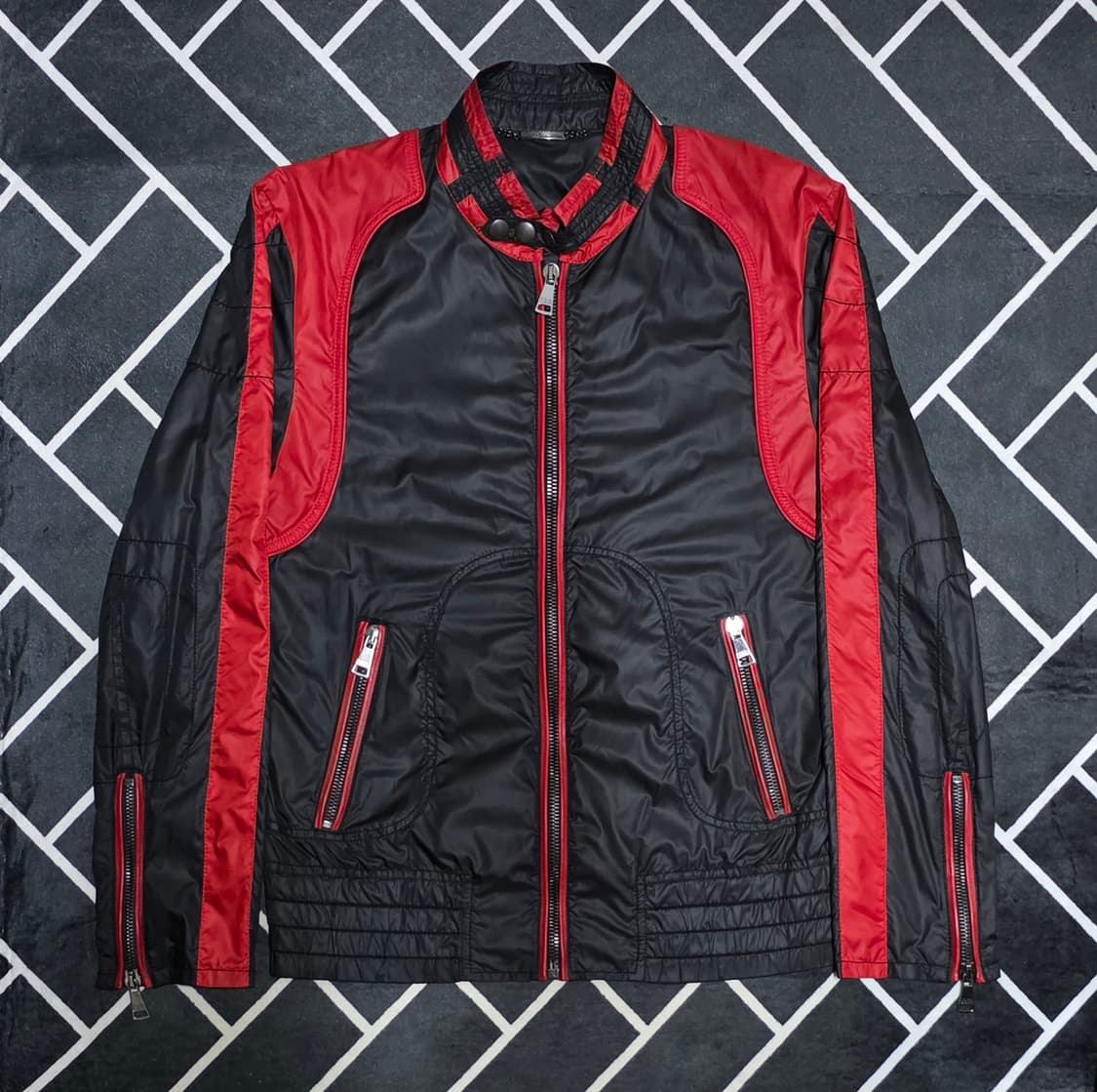 돌체앤가바나 라이더 레더 자켓 상품이미지1